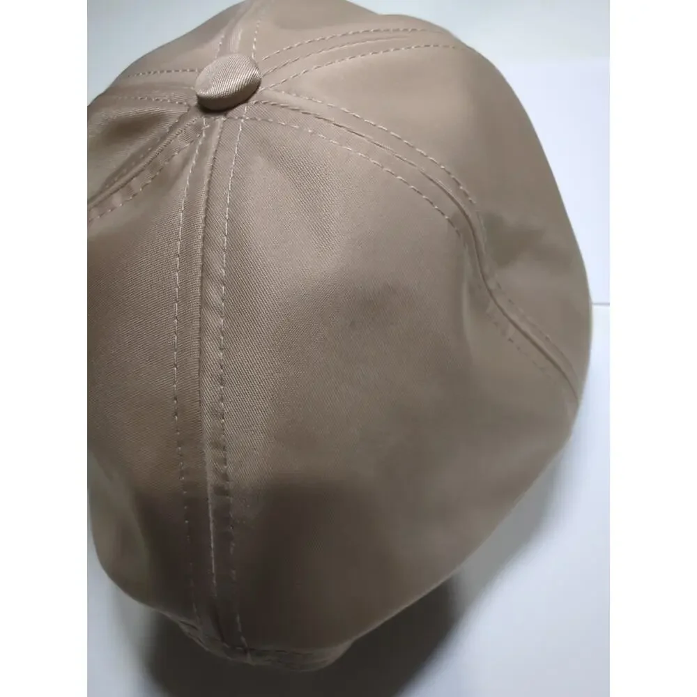 Alo Yoga Satin Off Duty Cap Baseball Hat Limited Edition Taupe
